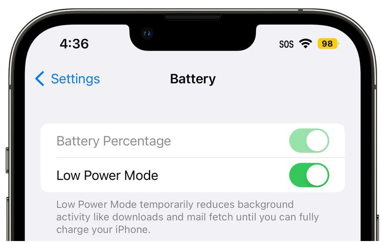 苏尼特左苹果手机维修分享iOS 16 Beta 6电池百分比显示和Beta 5有什么不同 