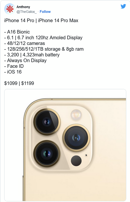 苏尼特左苹果14维修分享iPhone 14全系涨价 