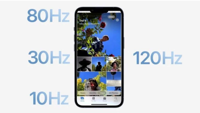 苏尼特左苹果14维修分享iPhone 14有高刷吗 