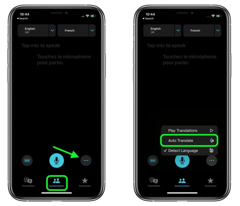 苏尼特左苹果手机维修分享iOS 15 “翻译” App 新改进 