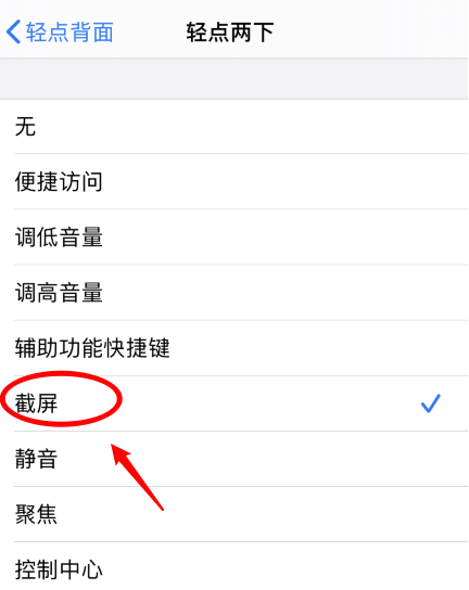 苏尼特左苹果手机维修分享iPhone12如何启用双击截屏 