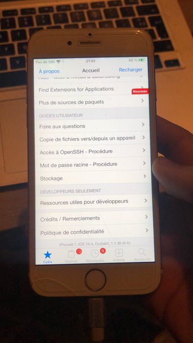 苏尼特左苹果手机维修分享iOS 14.4已被成功破解 